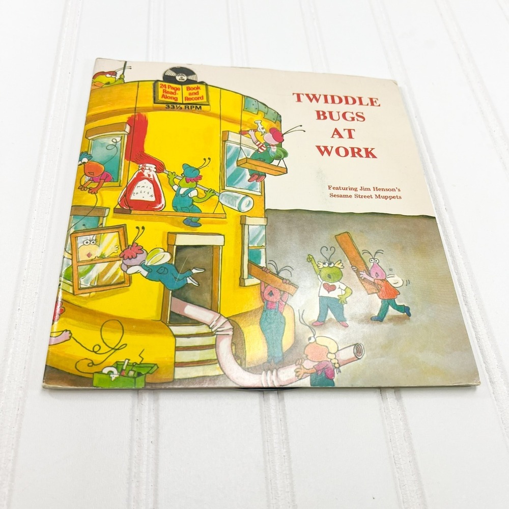 Twiddlebugs at‎ Work : Featuring Jim Henson's Sesame Street Muppet Record&Book